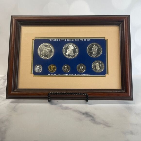 1976 Republic of the Philippines 8-Coin Proof Set w/ Certificate of Authenticity - Picture 1 of 8